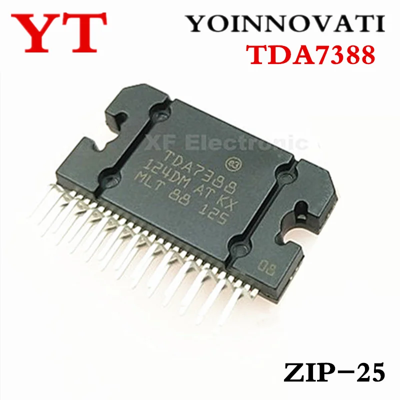 20 шт./лот TDA7388 7388 ZIP25 AMP AB QUAD 41W IC | Электронные компоненты и принадлежности