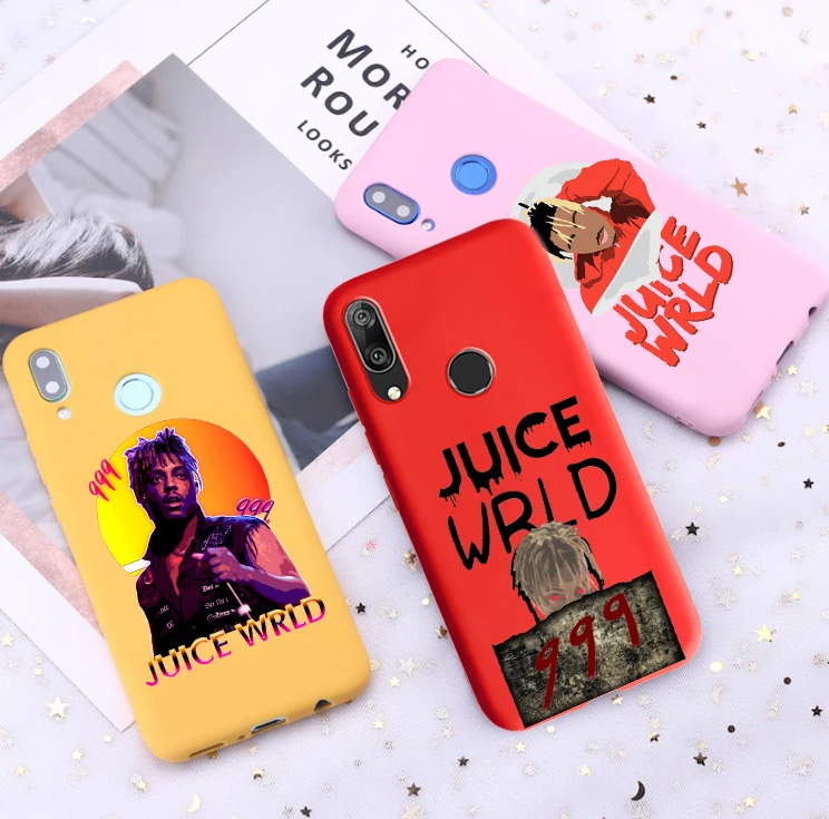 Чехол Juice WRLD карамельных цветов для Huawei P10 P20 P30 MATE 10 20 honor 8 9 Smart мягкий силиконовый