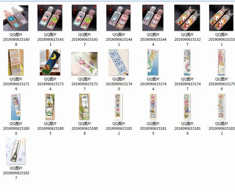 

NEW 023 DIY Craft Stich Cross Stitch Bookmark Christmas Plastic Fabric Needlework Embroidery Crafts Counted Cross-Stitching Kit