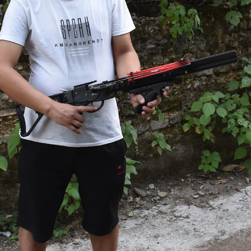 Classic Version Wolf King Powerful Slingshot Rifle SemiAutomatic 40BB