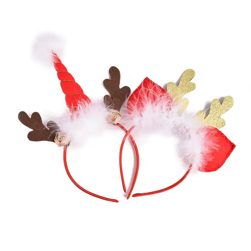 

2pcs Hair Hoop Exquisite Creative Hair Band for Kids Daily Use Decoration Christmas Party