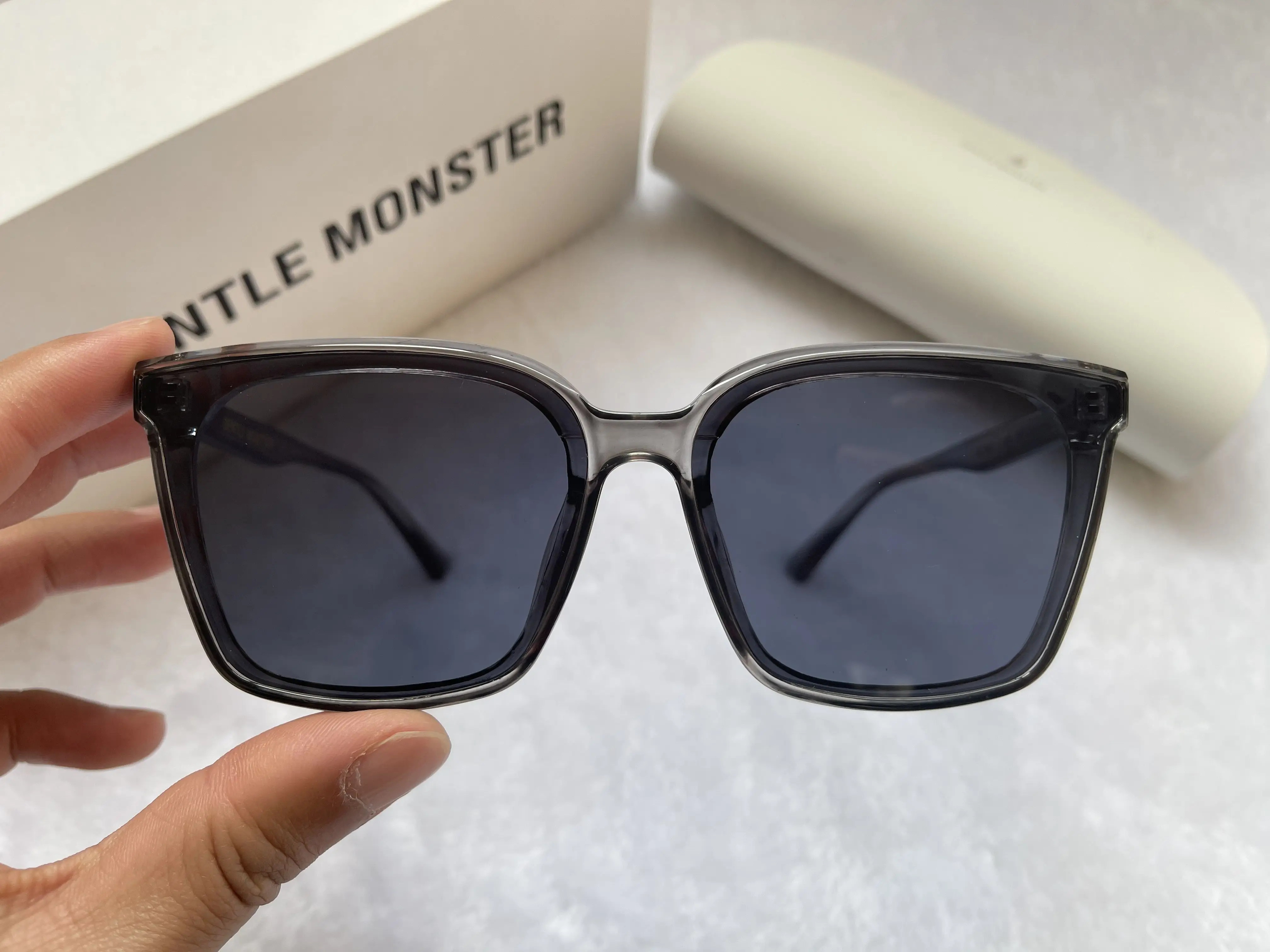 big sunglasses 2022 Brand New Women GM Sunglasses Gentle Design Big Frame Sun glasses Woman Vintage Monster Sunglass Original Box Package TEGA women's sunglasses