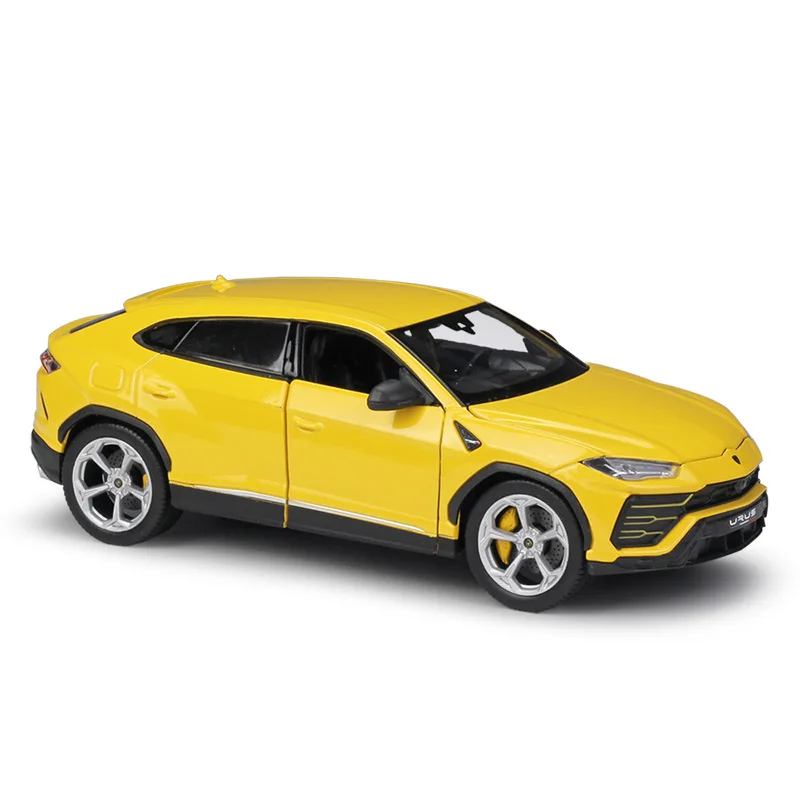 1:24 Welly модели автомобилей из сплава для Lamborghini Urus SUV литая модель автомобиля детские игрушки Рождественский подарок коллекция для взрослых - Цвет: Цвет: желтый