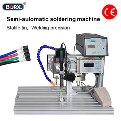 BORX – Machine à souder semi automatique, 2 Modes, bricolage, prise d'aviation, fils de soudure, Station de soudage, fer à souder 