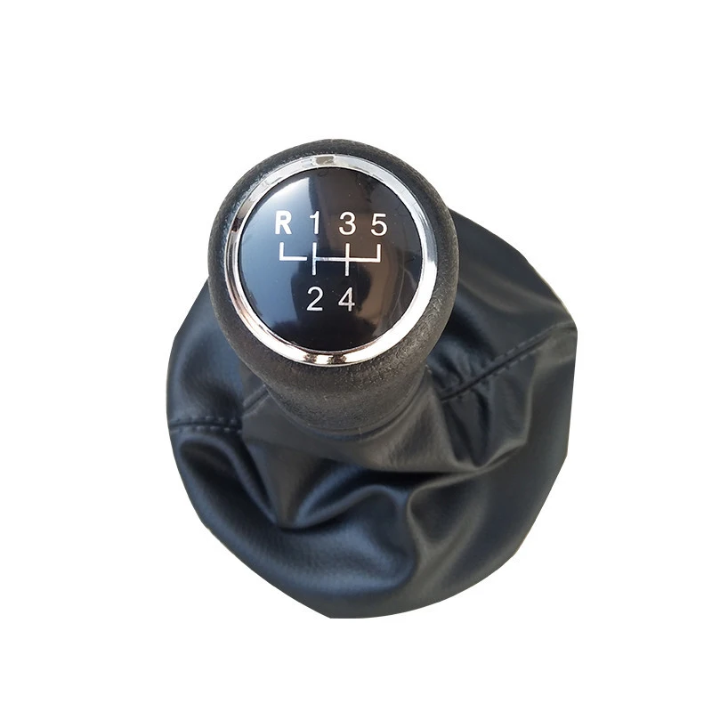 5 6 Speed Car Gear Shift Knob Boot Cover for VW Transporter T5 T5.1 Gp 2003-2011 Gearstick Gaiter Kit Accessory