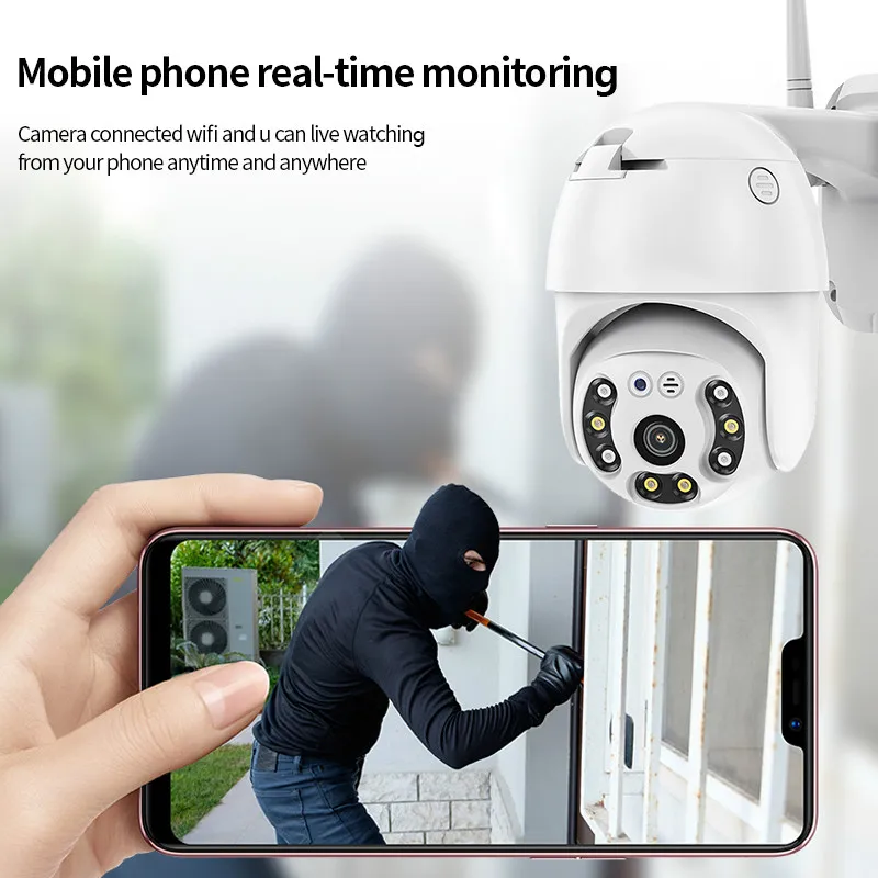 SHIWOJIA 4G 1080P PTZ камера наружная беспроводная GSM SIM карта безопасности CCTV Наблюдение