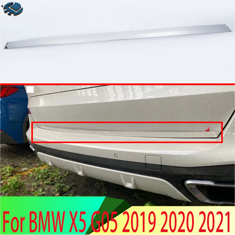 Для BMW X5 G05 2019 2020 2021 накладка на заднюю дверь из нержавеющей стали отделка задний