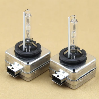 

Waterproof Headlight Dustproof Replacement 2pcs White 35W 6000K 12V Car