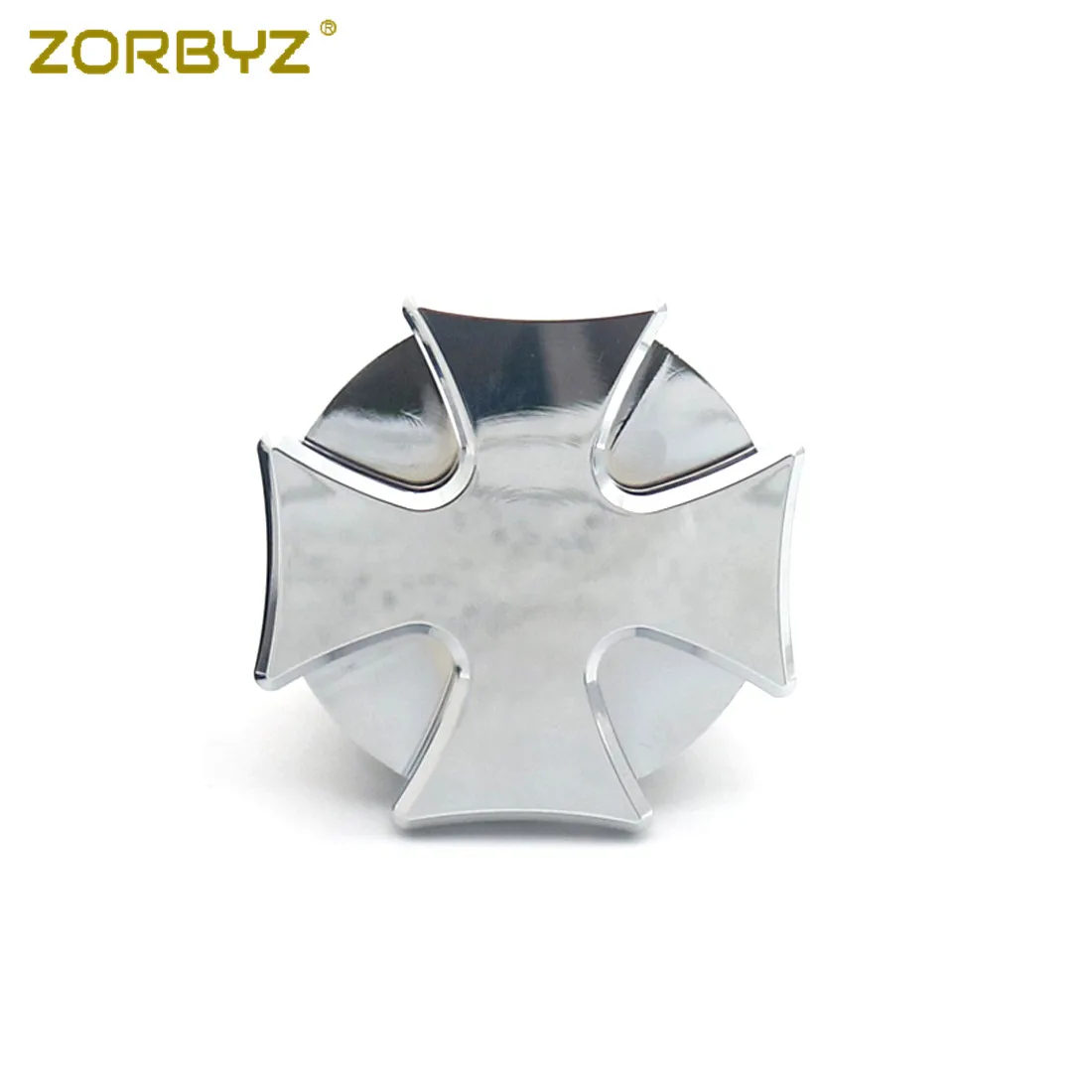 ZORBYZ хромированная крышка газового бака с ЧПУ кромка для Harley Sportster Road King Softail - Цвет: Style 4