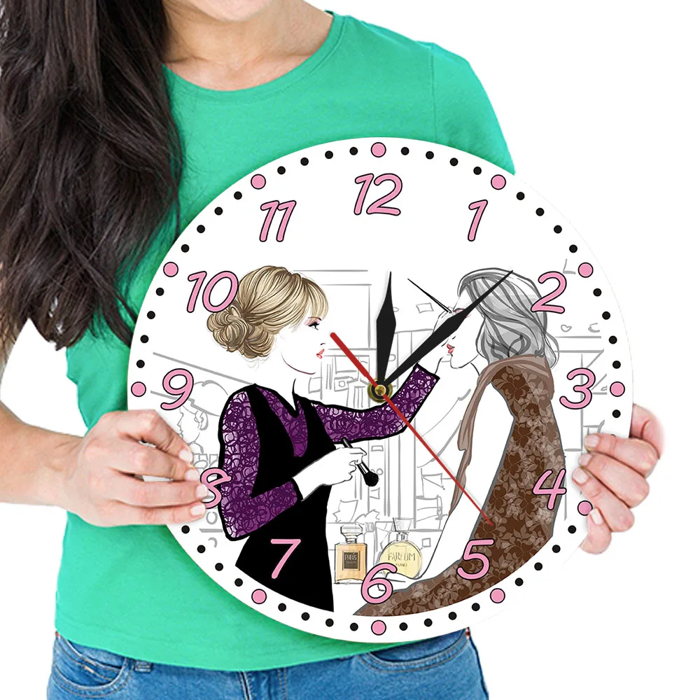 It's Lash Clock макияж мода наращивание ресниц современные настенные часы ресницы бизнес декоративный настенный знак ресницы техник подарок