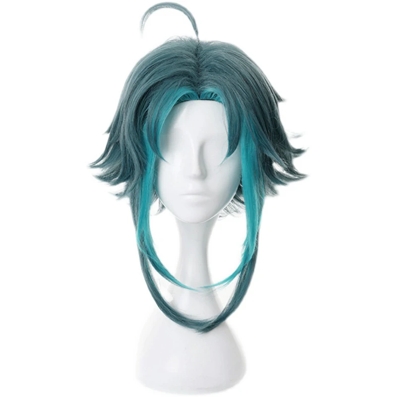 

Hot Game Genshin Impact Xiao Wig Pre-styling Cosplay Wig High Temperature Resistance The Conqueror of Demons Wigs