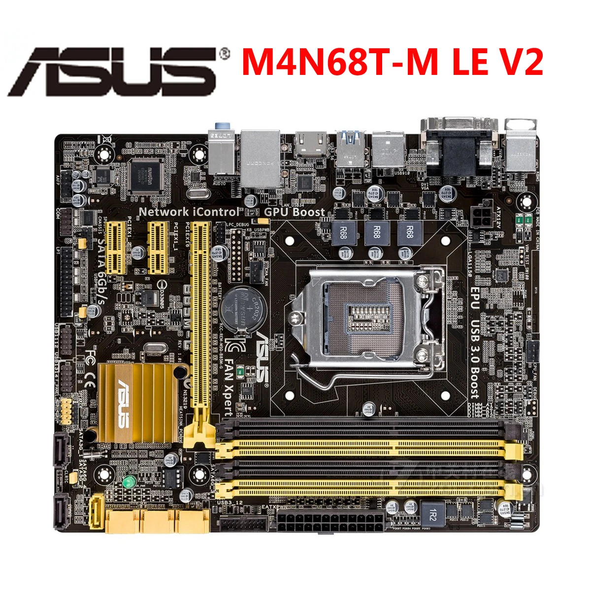Asus M4N68T M le v2 마더 보드 M ATX 시스템 보드 소켓 am3 m4n68t ddr nvidia geforce ...