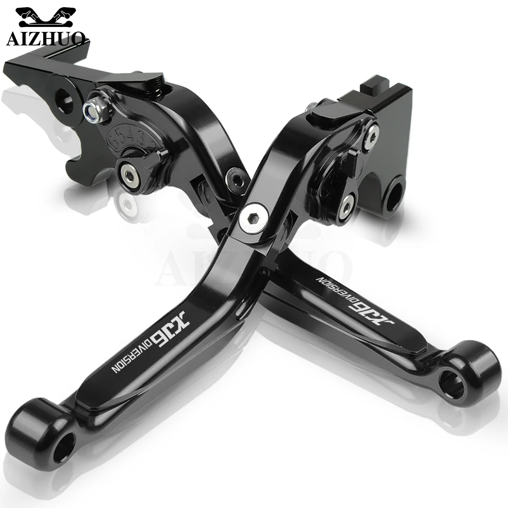 Для YAMAHA XJ6 утечки 2009- 2010 2011 2012 2013 Мотоцикл Регулируемый Складной Выдвижная сцепные рычаги - Цвет: C