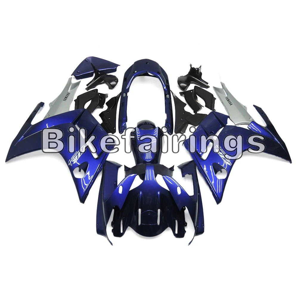 Блестящие яркие синий капот для Yamaha FJR1300 2001 2002 2003 2004 2005 2006 обтекатели для мотоцикла оболочки корпуса Пластик кузов комплект чехлов