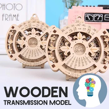 

Creatives DIY Perpetual Calendar 3D Wooden Model Building Kits Assembly Toy Gift for Children Adult Dropshipping