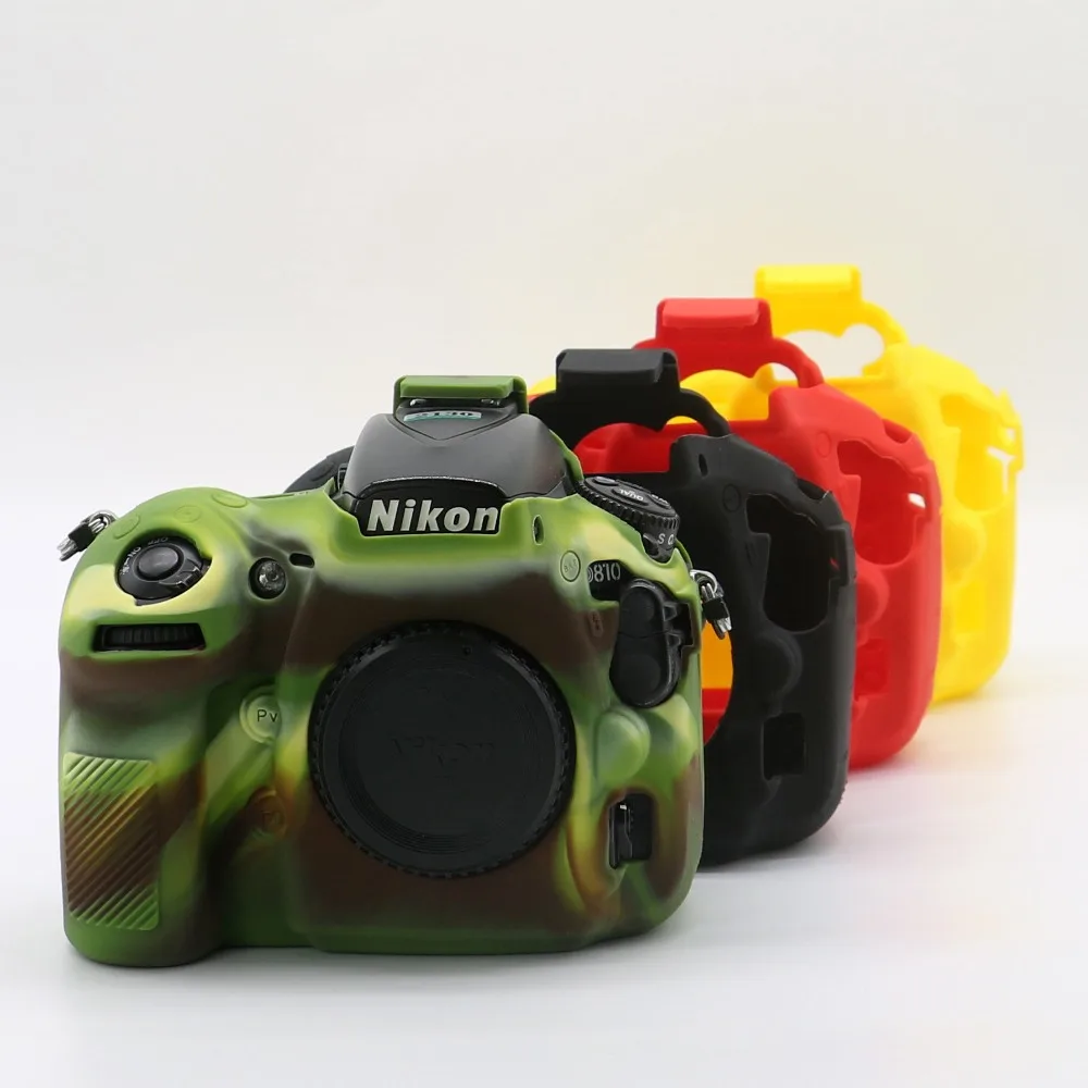 Камера силиконовый чехол Защитный чехол для Nikon Z7 Z6 D3400 D3500 D5300 D5500 D5600 D7100 D7200 D7500 D810 D810A D750 D850 DSLR