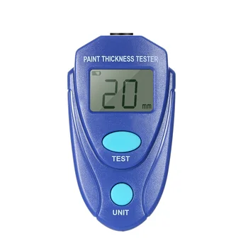 

Paint Thickness Tester Professional Thickness Gauge With LCD Display Automotive Mini Size Paint Measure Tester Tool