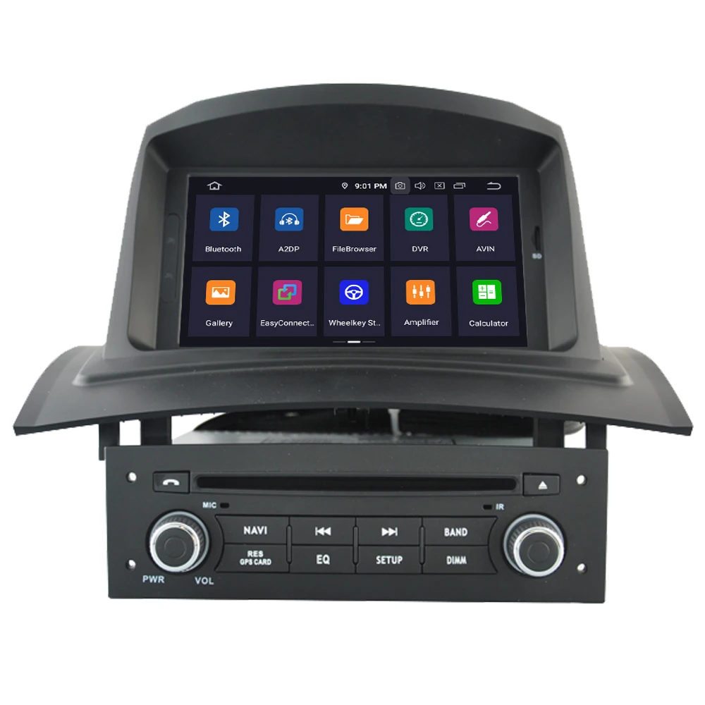 Excellent RoverOne Car Multimedia System For Renault Megane 2 II Fluence Android 9.0 Radio Stereo DVD GPS Navigation Media Music Player 3