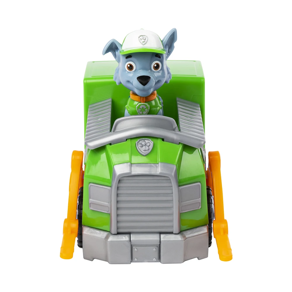 Машинка Щенячий патруль Paw Patrol классическая с щенком Рокки 6061804 | Игрушки и хобби