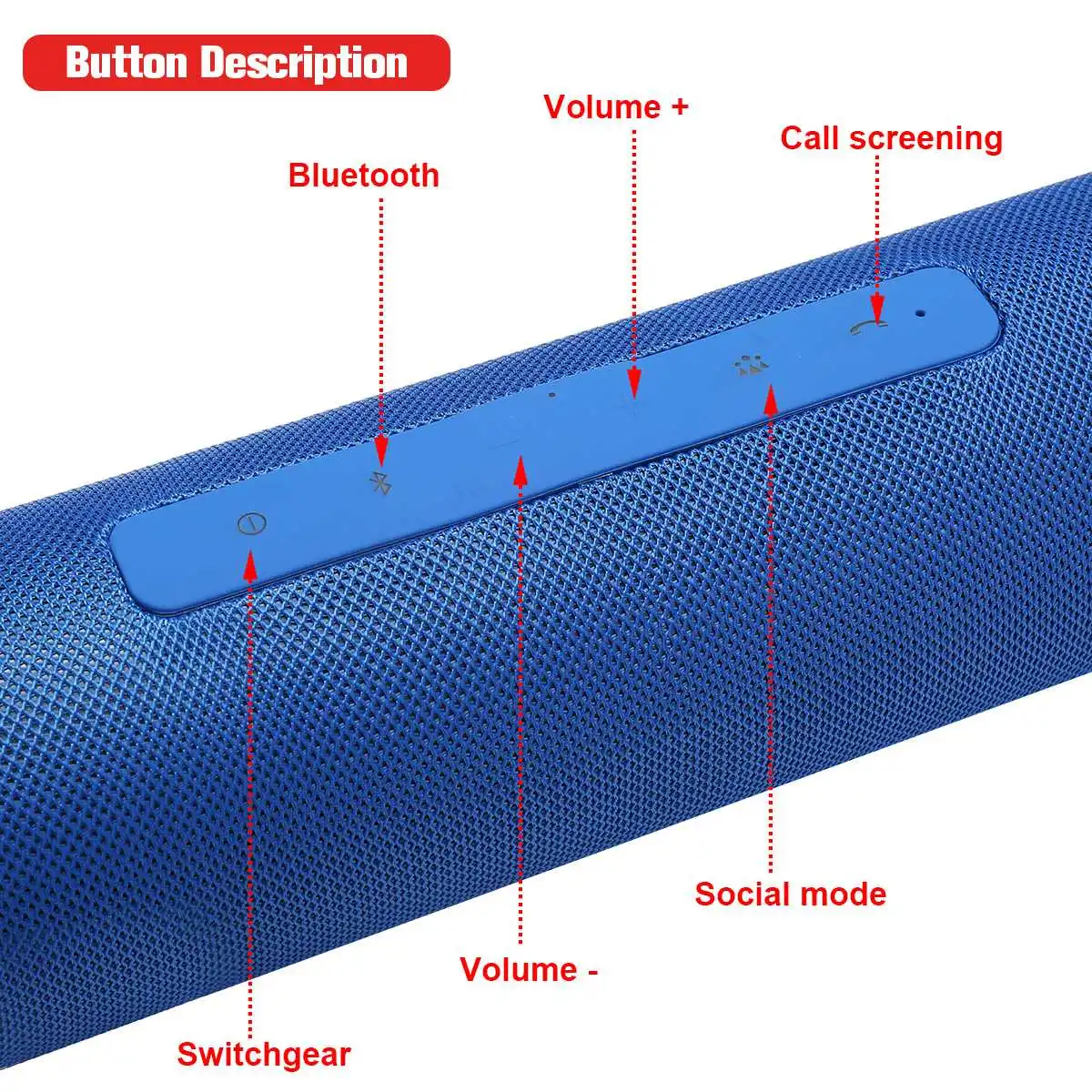 Водонепроницаемый bluetooth динамик портативный открытый перезаряжаемый беспроводной динамик s Саундбар сабвуфер громкий динамик TF MP3 встроенный микрофон