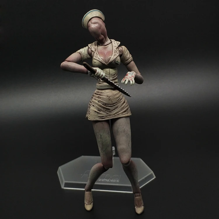 6 дюймов Figma тихий холм 2 Красная Пирамида вещь фигурка голова пузыря медсестра