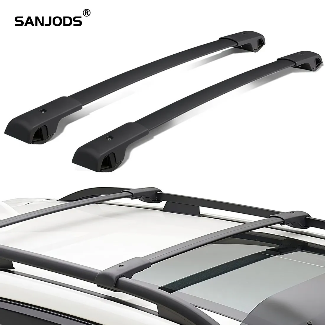 SANJODS Roof Rack For Subaru Forester 2014 2022 Aluminum Bolt On Rail