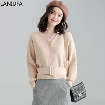 

fashion Autumn winter knitted women sweaters pullovers long sleeve V-Neck Casual sweater women slim sweater jumpers mujer Y959