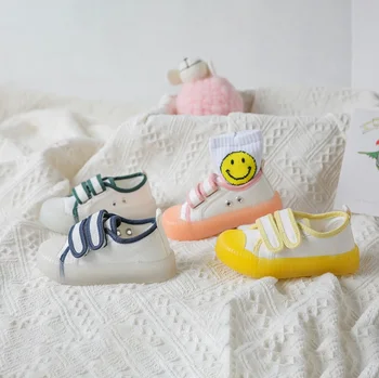 

Kids Shoes Girls Boys Sneakers Canvas Children Breathable Shoes Autumn Running Sport Baby Soft Casule Sneaker