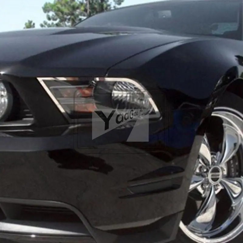YaaGoo для Ford Mustang 2010- дымовые линзы передний белый светодиодный, боковой, габаритный фонарь