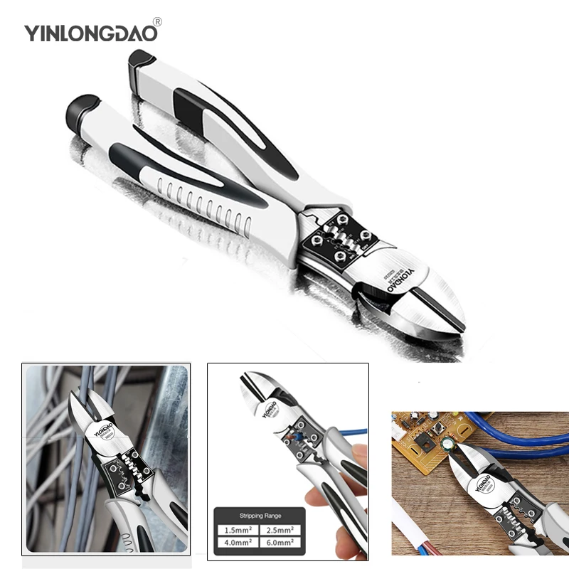 Size : 7 inch ZEFS--ESD Hardware Tools Wire Cutters American Polishing Strip Handles Labor-Saving Multi-Function Vise Manual Tools Size : 7 inch ZEFS--ESD Hardware Tools Wire Cutters American Polishing Strip Handles Labor-Saving Multi-Function Vise Manual Tools