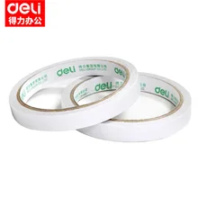 Deli 30401 хлопковая бумага двойная Липкая лента/1,2 см* 10Y Двухсторонняя клейкая 24 Объем/сумка) набор канцтоваров для детей 30401
