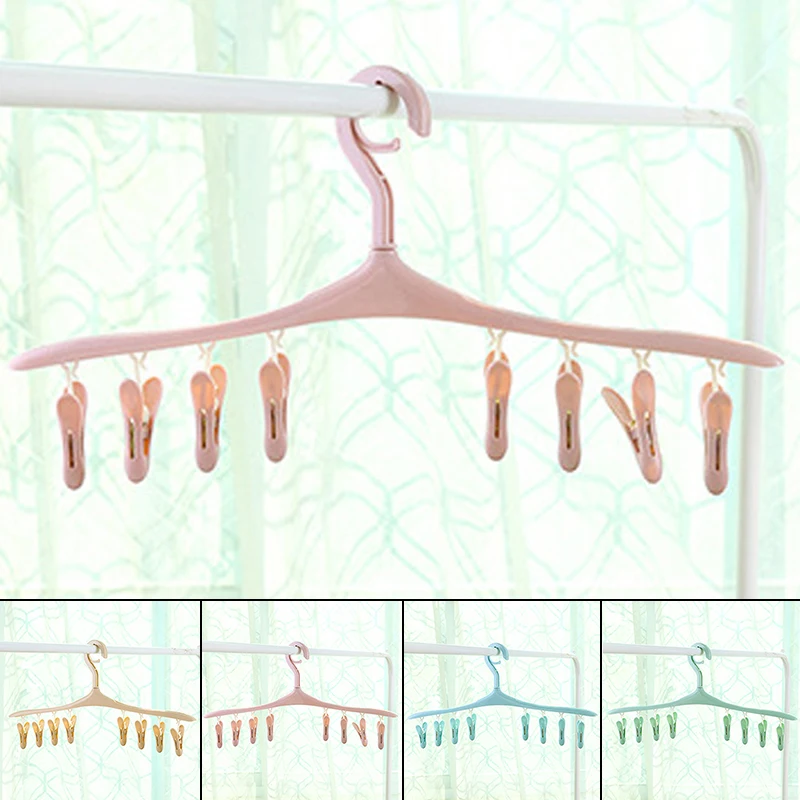Tendedero Ropa Plegable 8 Peg пластиковая домашняя вешалка для носков сумка для стирки белья сушилка для одежды вешалка Perchas Para La Ropa