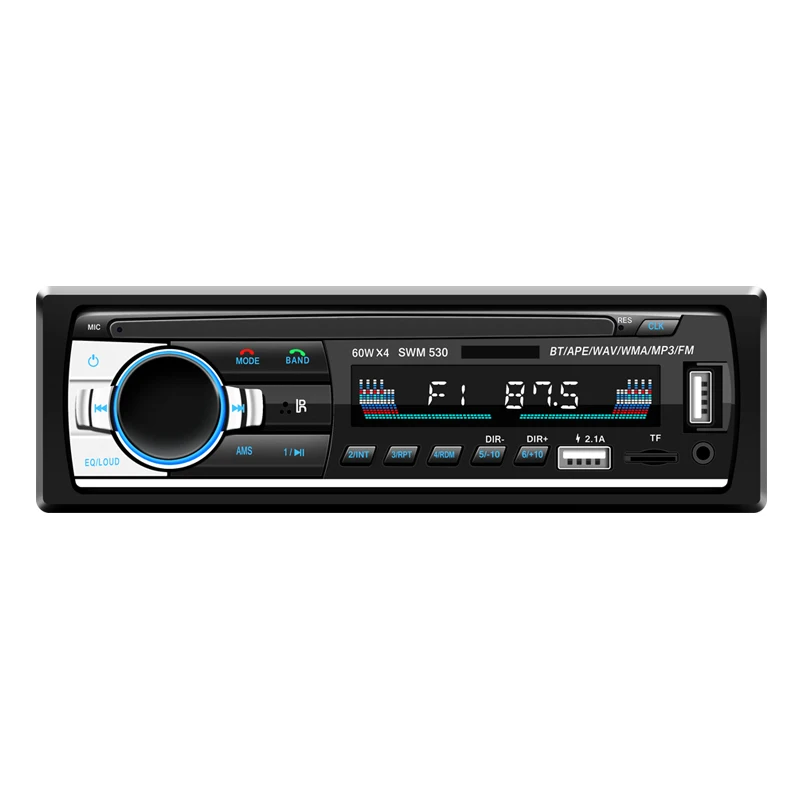 1 din двойной USB быстрая зарядка hd ЖК-дисплей bluetooth межблочное fm-радио Высокая мощность 520 автомобильный mp3-плеер