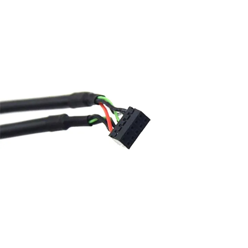 1000pcs 1m black one for two terminal data cable PH2 0 2X5 to PH2 0 1X4 3
