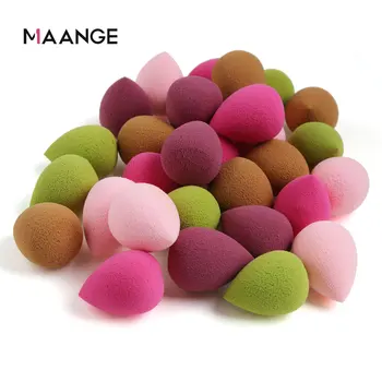 

MAANGE 30Pcs Mini Makeup Sponge Cosmetic Puff Powder Puff Smooth Makeup Foundation Sponge Beauty Make Up Tools Accessories