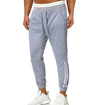 

Men's Sports Running Casual Pants Jogging Pants Loose Straight Sports Pants Gym Exercise Jogging Pants Color Pants