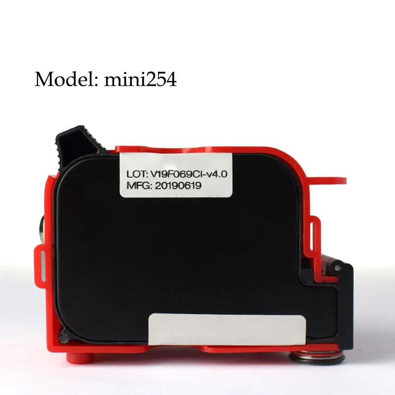mini 254 Коммерческий небольшой автоматический принтер этикеток портативный мини-принтер производственная дата машина для кодирования крышки корпуса бутылки - Цвет: mini 254