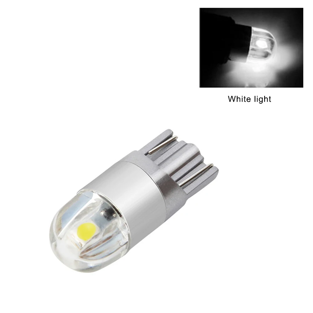 White 1 шт. T10-3030-2SMD автомобиль супер яркий светодиодный светильник ширина боковой светильник парковочная лампа лампы ширина светильник светодиодный авто светильник - Испускаемый цвет: White