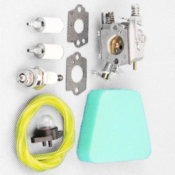 

Gaskets Carburetor Kit Air Filter Fuel Pipe For Partner 351 352 370 371 Parts