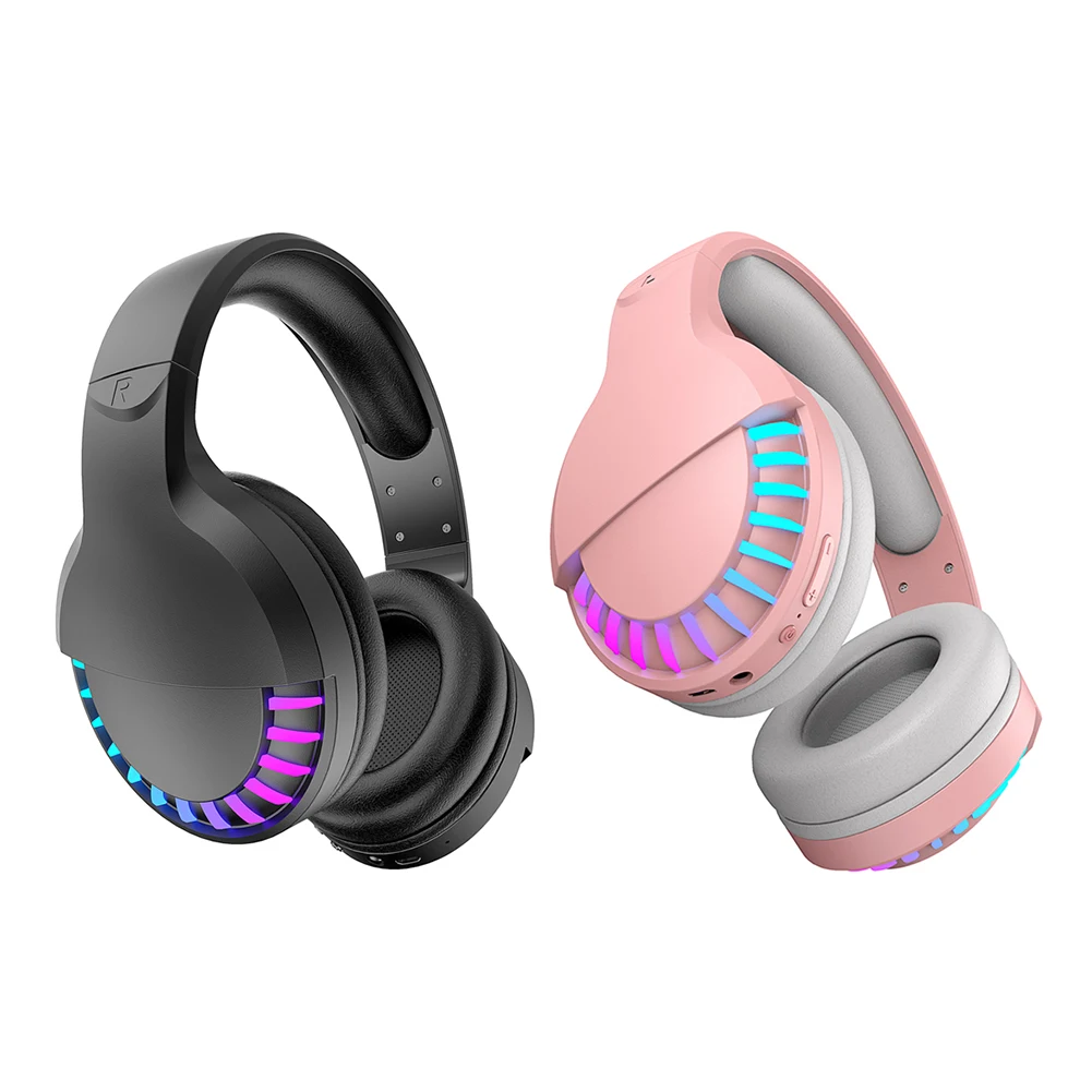 SH33 Wired Wireless Gaming Headset 3 5mm Bluetooth Deep Bass Over Ear Earphone for Computer Tablets Smartphone