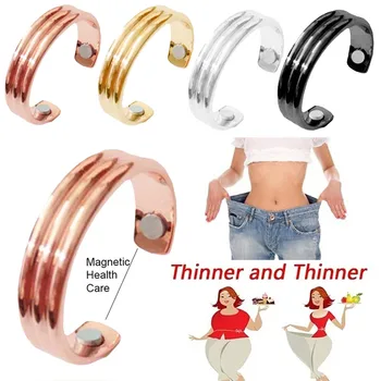 

1Pcs Magnetic Weight Loss Ring Slimming Tools Fitness Reduce Weight Ring String Stimulating Acupoints Gallstone Ring