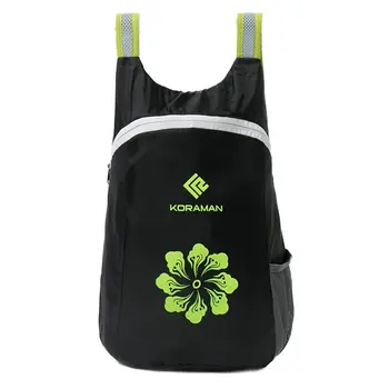 

KORAMAN 18L Polyester Solid Color Super Lightweight Waterproof Bag Foldable Unsex Backpack Outdoor Climbing Pinic Bag New
