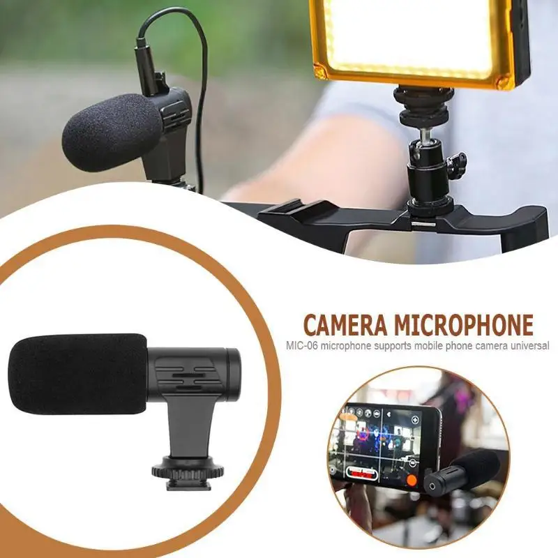 3,5 мм мониторинг в реальном времени кардиоидный стерео телефон микрофон видео камера Микрофон для Интервью конденсаторный Запись микрофон для Gopro r20