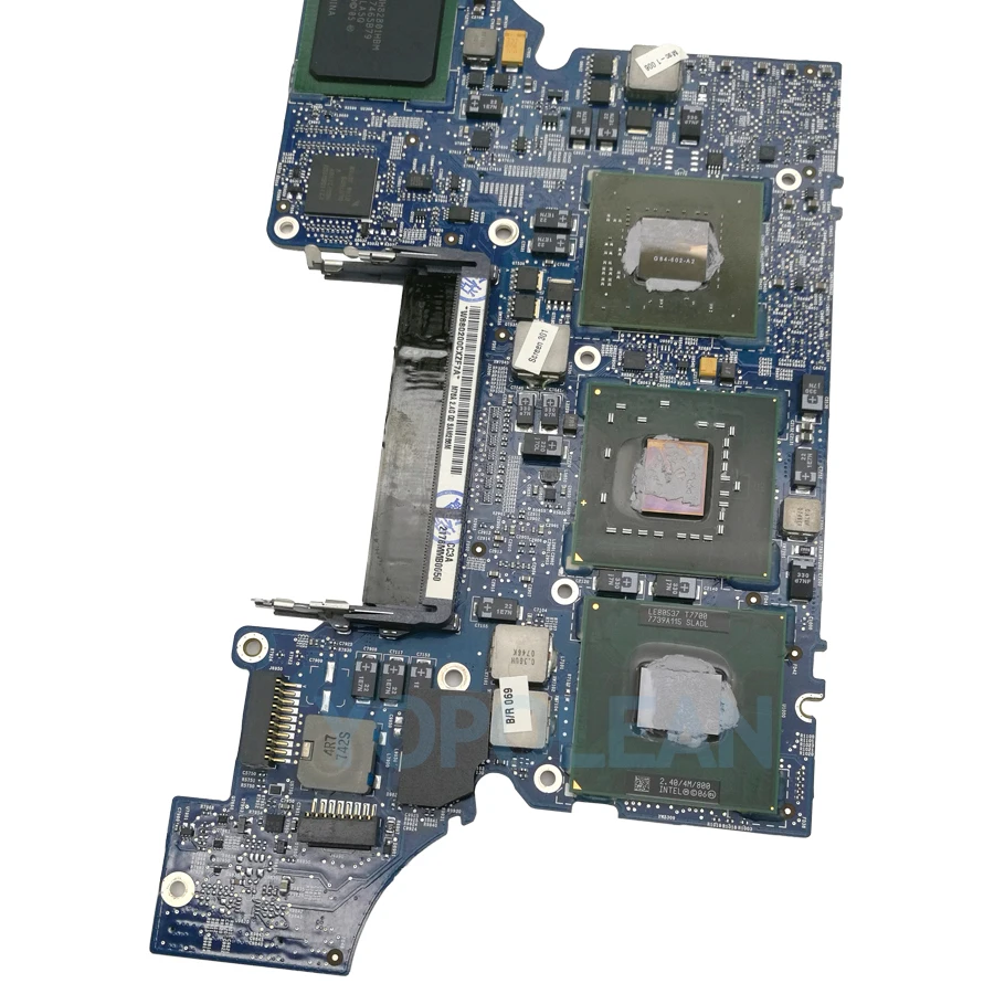 Полностью протестированная материнская плата для MacBook Pro 1" A1229 820-2132-A 661-4958 cpu 2,4 GHz T7700 MA897LL/A 2007