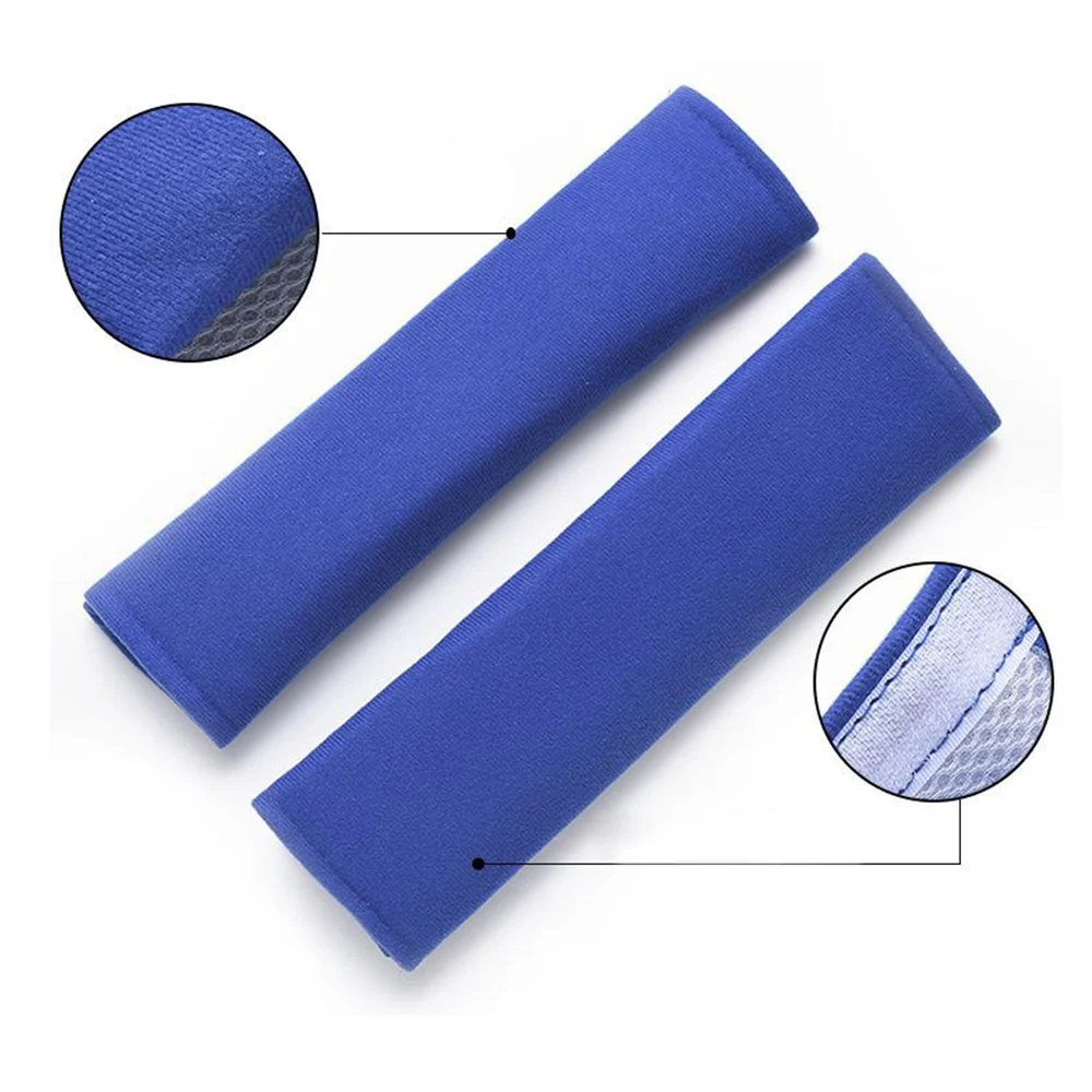 

1 Pair Universal Car Safety Seat Belt Covers Pillow Protect Shoulder Pads Harness Safety Shoulder Protection Strap Cushion Cover
