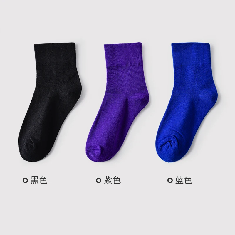 3 пар/лот, новинка, модные женские хлопковые носки ярких цветов, высокое качество, удобные дышащие яркие цветные хлопковые носки для женщин - Цвет: 14