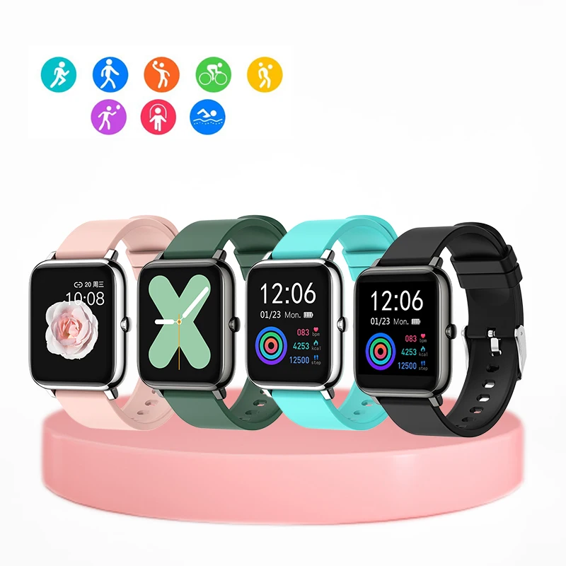 Глобальная версия P22 SmartWatch водонепроницаемые часы в режиме ожидания 30 дней