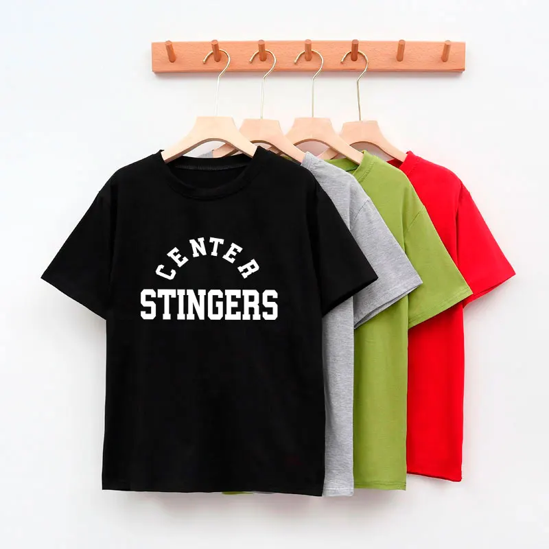 

Women 2020 Summer Graphic Tee Shirt Femme CENTER STINGERS Vogue Harajuku T Shirt Korean Tops Kawaii Streetwear Camiseta Mujer
