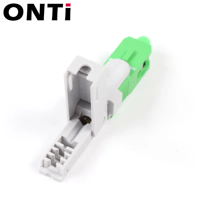 ONTi-Connecteur rapide de fibre optique SC UPC FTTH, type intégré ESC250D SC APC