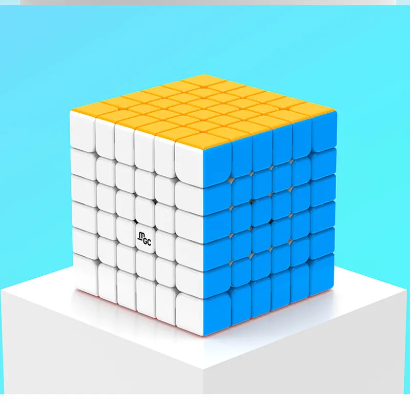 YJ MGC 6 Cube 6x6 magnetic magic cube yongjun MGC 6 magnets puzzle speed cubes educational toys for kids